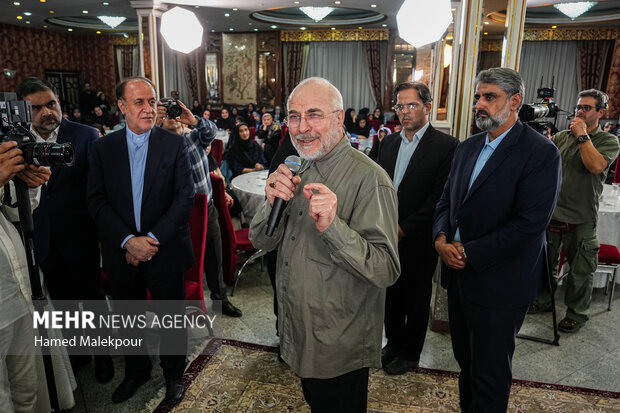 مراسم بزرگداشت روز خبرنگار با حضور رئیس مجلس