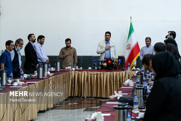 نشست خبری احمد بیگدلی