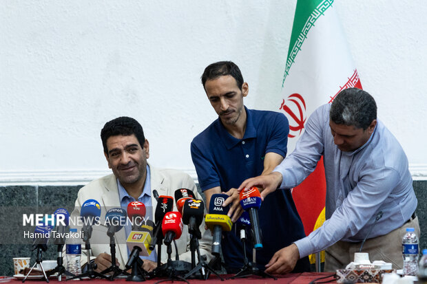 نشست خبری احمد بیگدلی