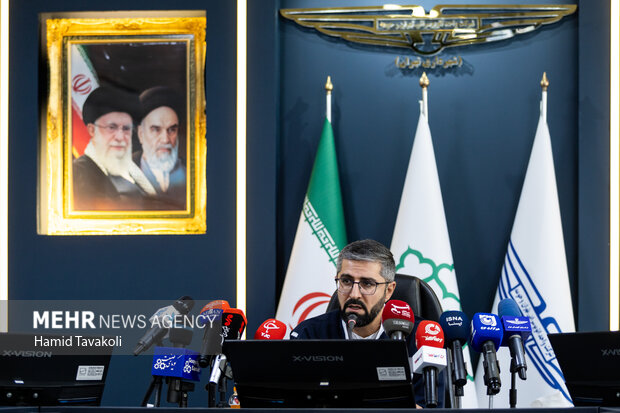 نشست خبری مدیرعامل شرکت واحد اتوبوسرانی