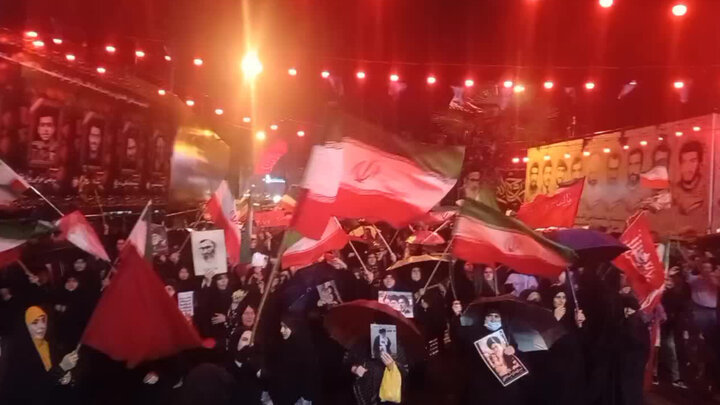 حماسه ۱۶۹ نوشهری ها زیر باران