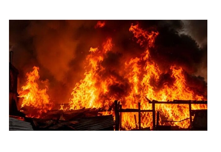 VIDEO: At least 7 killed in a hotel fire in Tarapith, India