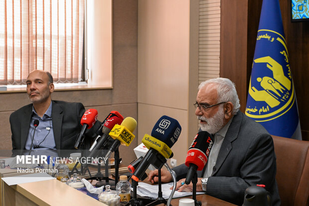 نشست خبری رئیس کمیته امداد امام خمینی(ره)