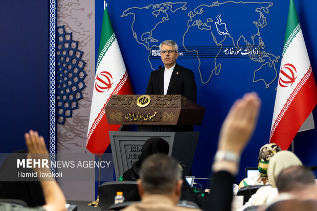 نشست خبری سخنگوی وزارت امور خارجه - ۲۶ مرداد ۱۴۰۵