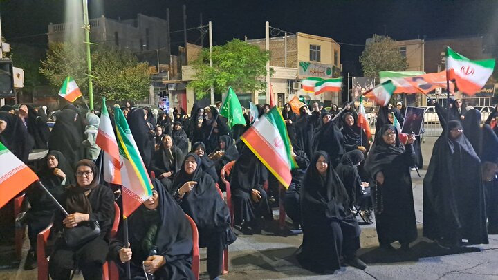 یکصد و هفتاد و یکمین شب تجمع حماسی مردم اردستان