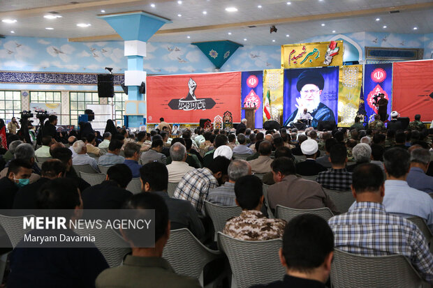 بزرگداشت اربعین رهبر شهید در بجنورد