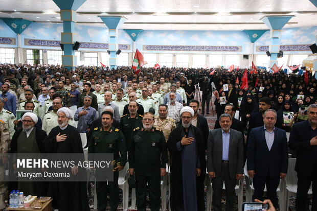 بزرگداشت اربعین رهبر شهید در بجنورد