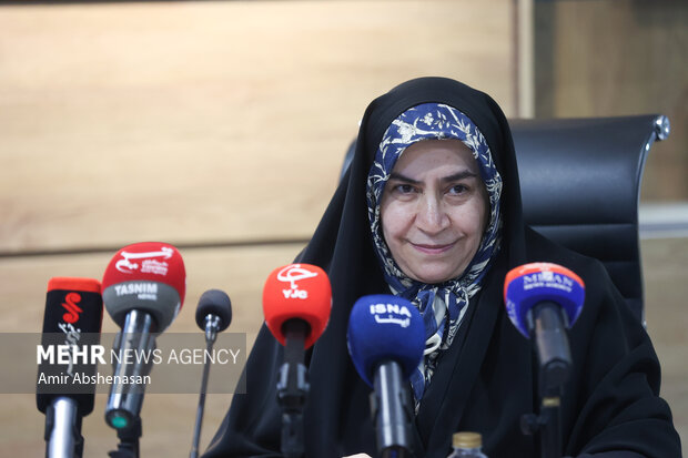نشست خبری فاطمه مقصودی عضو کمیسیون اقتصادی مجلس