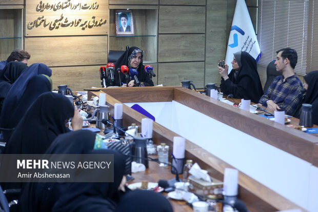 نشست خبری فاطمه مقصودی عضو کمیسیون اقتصادی مجلس