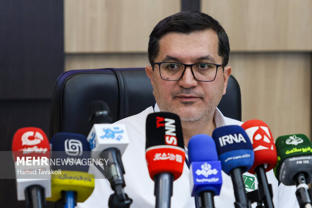 نشست خبری رئیس سازمان پیشگیری و مدیریت بحران شهر تهران