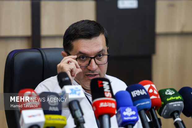 نشست خبری رئیس سازمان پیشگیری و مدیریت بحران شهر تهران