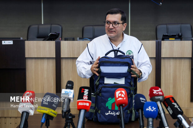 نشست خبری رئیس سازمان پیشگیری و مدیریت بحران شهر تهران