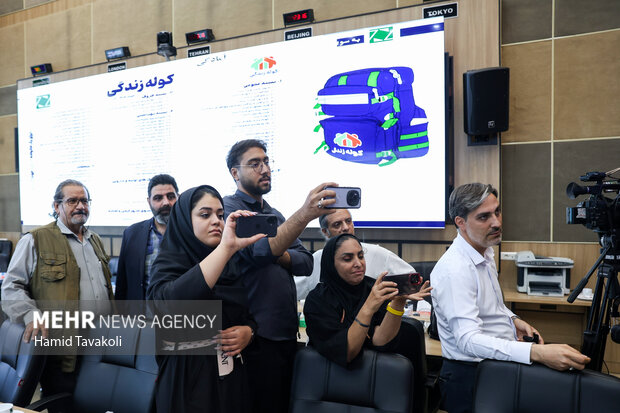 نشست خبری رئیس سازمان پیشگیری و مدیریت بحران شهر تهران