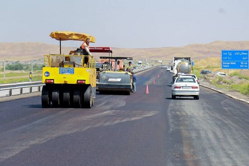 بهسازی آزادراه تبریز - زنجان با افزایش تیم‌های عملیاتی سرعت گرفت
