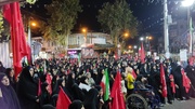 صد و هفتاد و یکمین حماسه حضور لنگرودی‌ها در اربعین خاکسپاری رهبر شهید