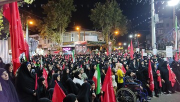 صد و هفتاد و یکمین حماسه حضور لنگرودی‌ها در اربعین خاکسپاری رهبر شهید