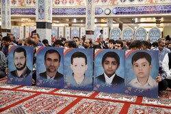 مراسم چهلم تدفین رهبر شهید در زاهدان