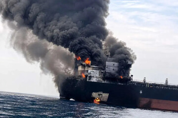 drone attack on Iranian Ship 