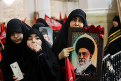 جلوه‌هایی از حضور پرشور قمی‌ها در چهلم تشییع قائد امت