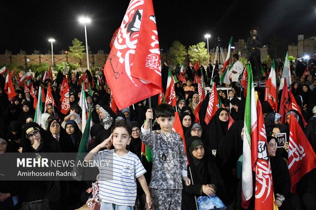 مراسم اربعین تدفین امام امت در بیرجند