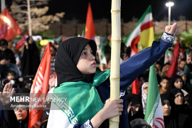 مراسم اربعین تدفین امام امت در بیرجند