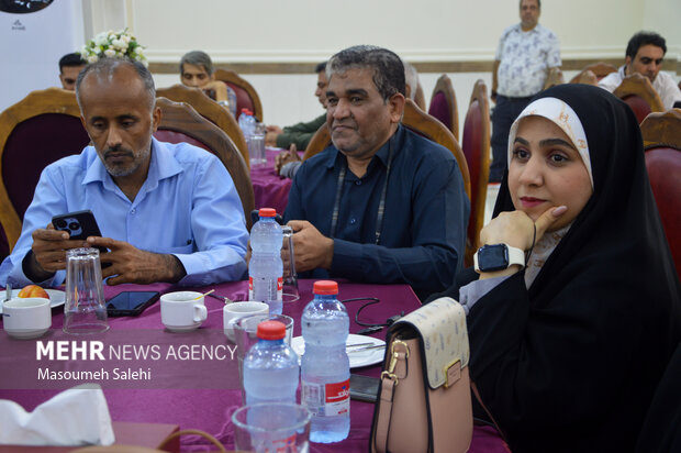 آیین تجلیل از خبرنگاران استان هرمزگان