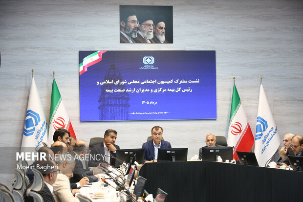 نشست كمیسیون اجتماعی مجلس و مدیران بیمه مركزی