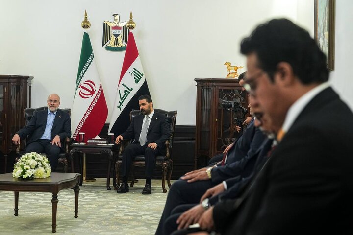 Ghalibaf meets with Iraqi PM in Baghdad for high-profile talk