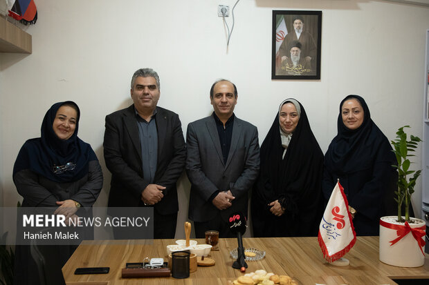 بازدید مسئولین استانی از خبرگزاری مهر گلستان