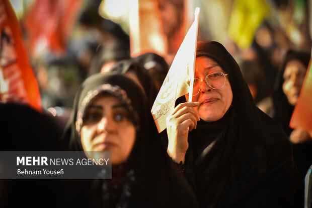 مراسم چهلم تدفین رهبر شهید انقلاب در اراک