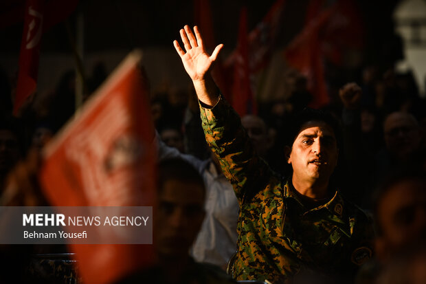 مراسم چهلم تدفین رهبر شهید انقلاب در اراک