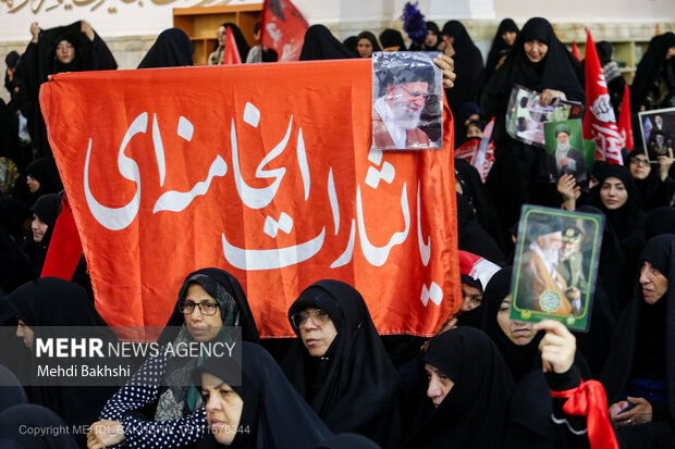 مراسم چهلم تدفین رهبر شهید انقلاب در قم