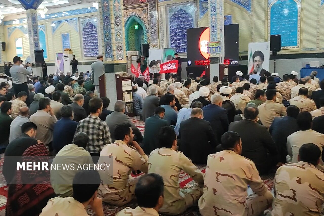 گزارش تحلیلی: آغاز مراسم چهلمین روز تدفین رهبر شهید در زاهدان | مهر - کد f666