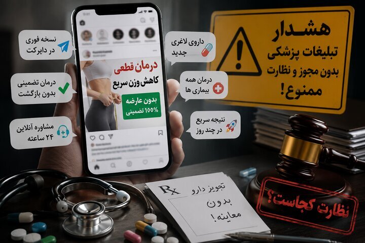 تبلیـغات سلامـت بی در و پیکر شد