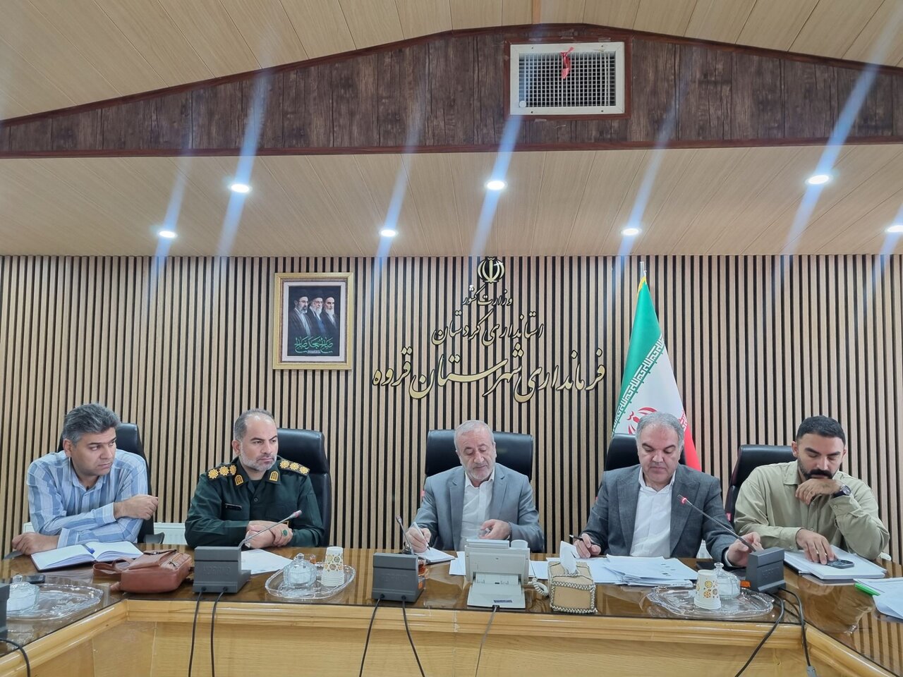 فرماندار قروه: رفع تنش آبی در اولویت تخصیص اعتبارات باشد