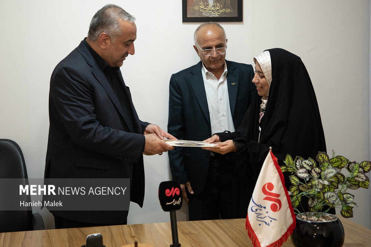 بازدید مسئولین استانی از خبرگزاری مهر گلستان