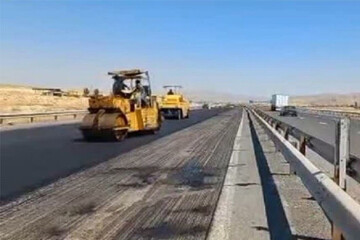 اتمام ترمیم آسفالت آزادراه تبریز - زنجان تا پایان مهر ماه