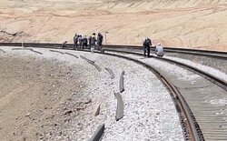 ارتقای ایمنی مسیر قطارها در ناحیه شمالشرق(۱)؛ ریل‌های فرسوده نوسازی شد