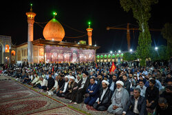 مراسم اربعین تدفین رهبر شهید در حرم شاهچراغ(ع)
