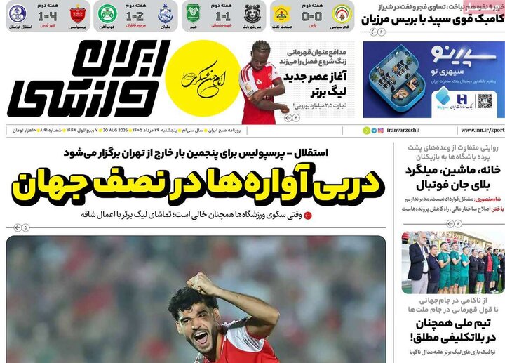روزنامه‌های ورزشی