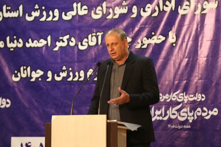 خاکی: ۸۰ هزار ورزشکار سازمان‌یافته در کردستان فعالیت دارند