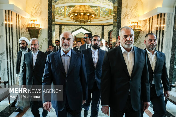 اولین روز سفر رئیس مجلس به عراق