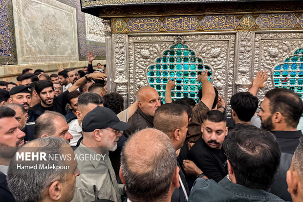 اولین روز سفر رئیس مجلس به عراق