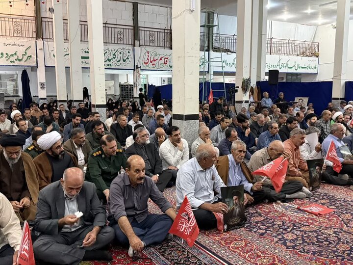 مراسم اربعین قائد شهید امت در خرمآباد برگزار شد مراسم اربعین قائد شهید امت در خرمآباد برگزار شد
