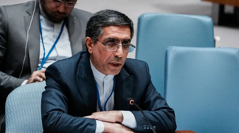 Iran urges UN states to reject US sanctions and condemns maritime pressure