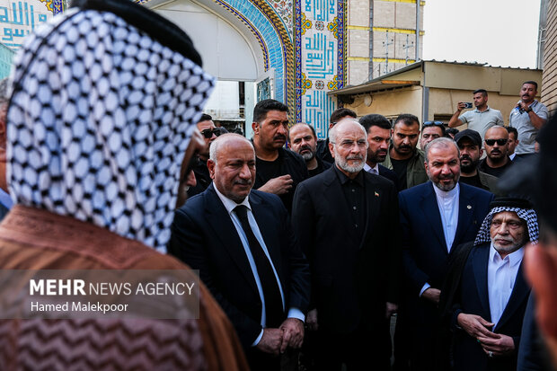 مراسم چهلمین روز تدفین آقای شهید ایران در کربلا