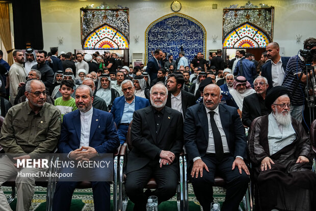 مراسم چهلمین روز تدفین آقای شهید ایران در کربلا