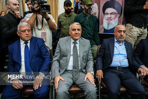 مراسم چهلمین روز تدفین آقای شهید ایران در کربلا