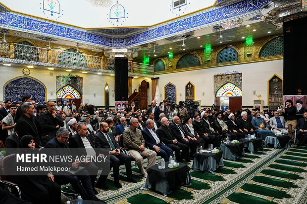 مراسم چهلمین روز تدفین آقای شهید ایران در کربلا