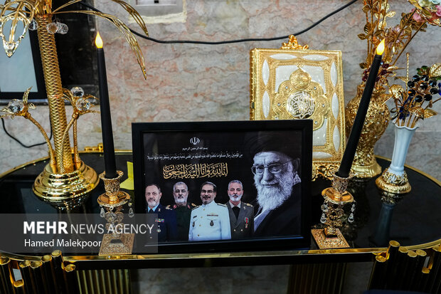 مراسم چهلمین روز تدفین آقای شهید ایران در کربلا
